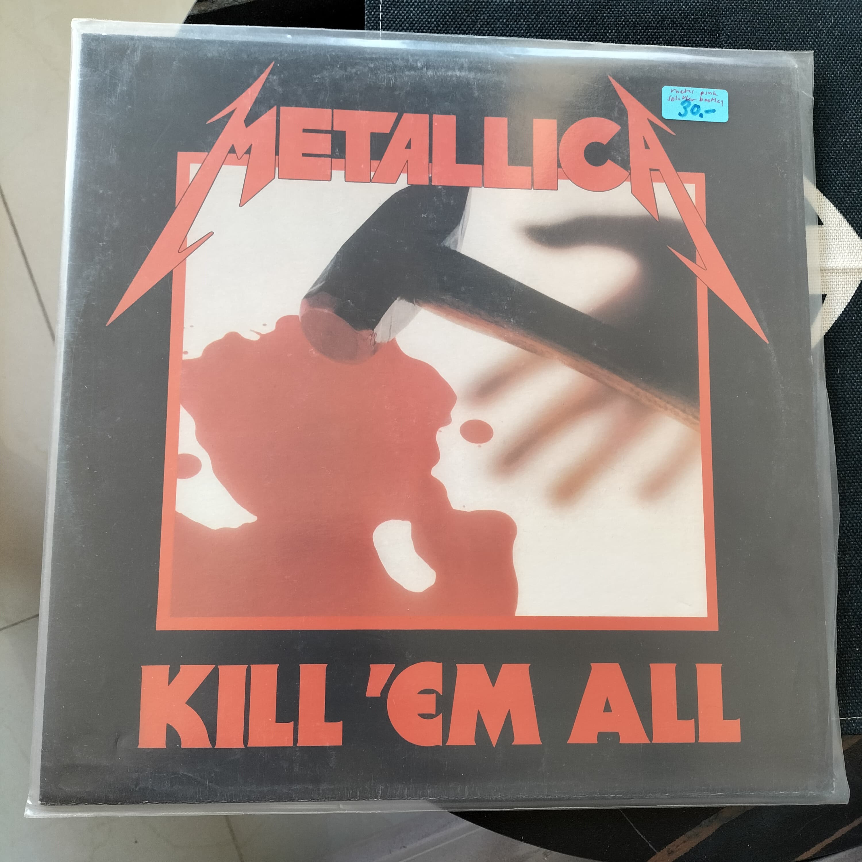 Kill 'em all by Metallica